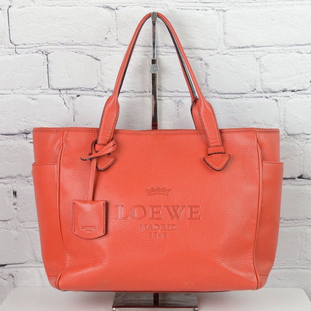 LOEWE Heritage Leather Tote
